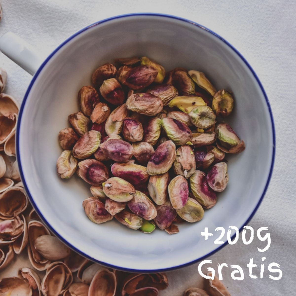 Perzské Pistácie (raw, natural) - 1kg (+200g GRATIS)