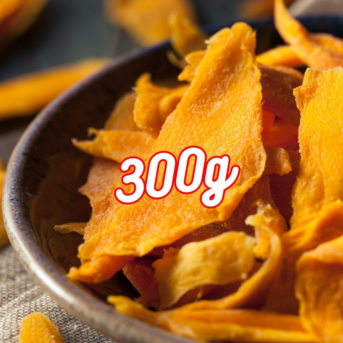Africké mango (sušené, natural)
