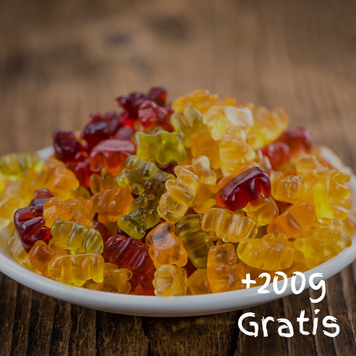 Gumené medvedíky (vegan)
